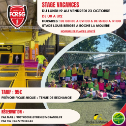 STAGE VACANCES - TOUSSAINT